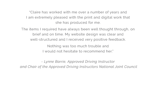 Atlee Design Graphic Design and Artworking Testimonial 5